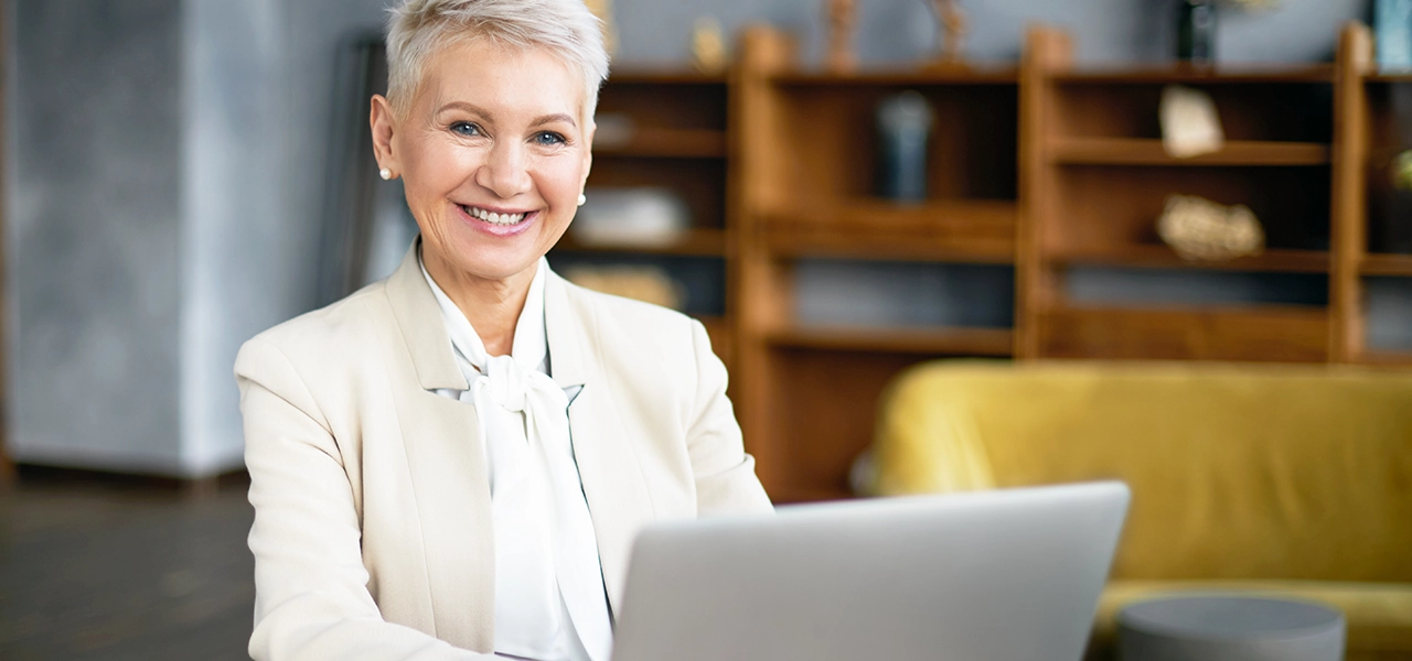 business people at a meeting